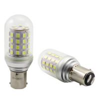 Boat Led Bulb, 5 watts - 10-30 volts - BA15D - White - D25*65mm - T25-45L-BA15D-W - AZLED